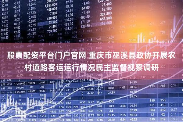 股票配资平台门户官网 重庆市巫溪县政协开展农村道路客运运行情况民主监督视察调研